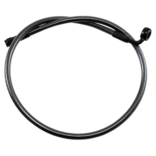 Magnum - Magnum Black Pearl Designer Series ABS Front Upper Brake Line - 12mm. 90deg. Banjo - 32in. - AS478032