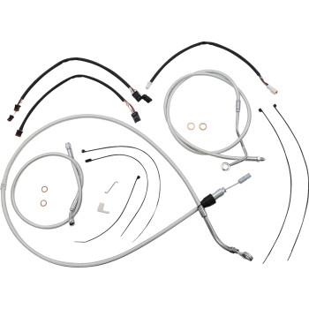 Magnum - Magnum Sterling Chromite Handlebar Installation Kit for 15in-17in. Ape - 3871172