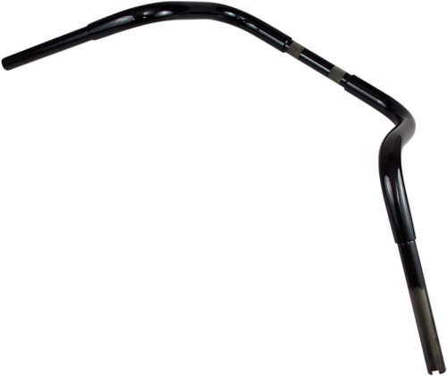 Drag Specialties - Drag Specialties 1-1/4in. Buffalo Bagger Style Ape Hanger Handlebar - Gloss Black - 0601-4255