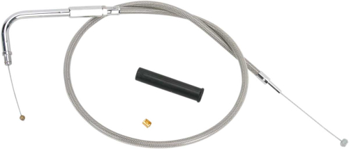 Drag Specialties - Drag Specialties Braided Throttle Cable - 26 1/2in. - 5332600B