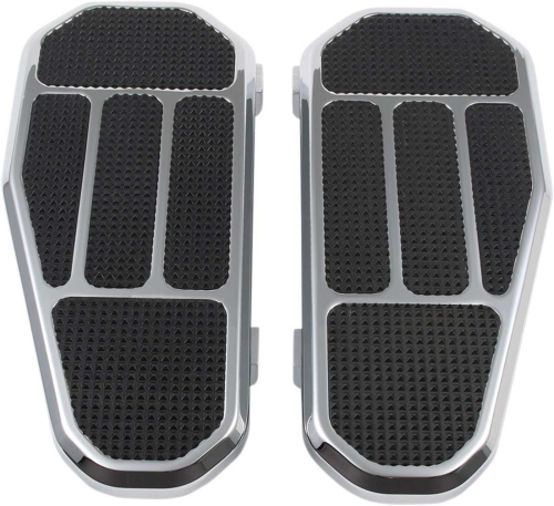GMA Engineering - GMA Engineering Boot Hill Driver Floorboards - Chrome - GMA-FB-200C
