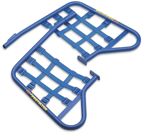 DG Performance - DG Performance Steel Nerf Bars - Blue Bar - Blue Web - 54-4330