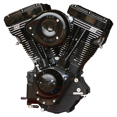 S&S Cycle - S&S Cycle V111 Long Block Engine - Black - 310-0828