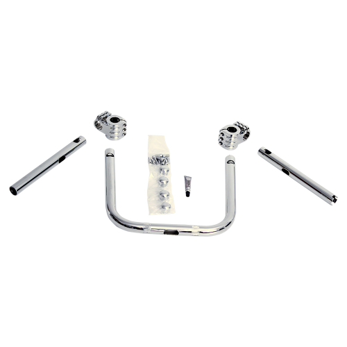 Klock Werks - Klock Werks Klip Hanger Handlebar Kit - 10in. Hanger - Chrome/Chrome - KWH-04-0344