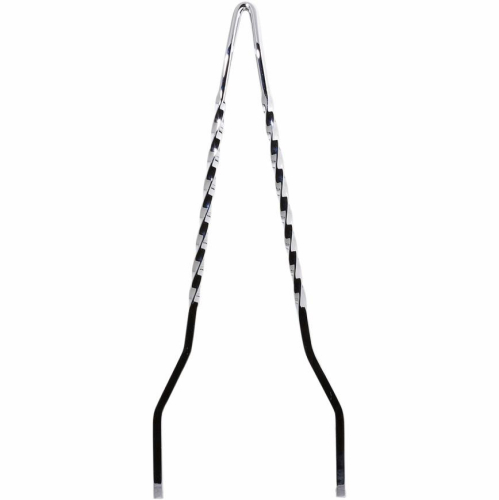 Cycle Visions - Cycle Visions Twisted Sticks Sissy Bar - 30in. - Black - CV-8042B
