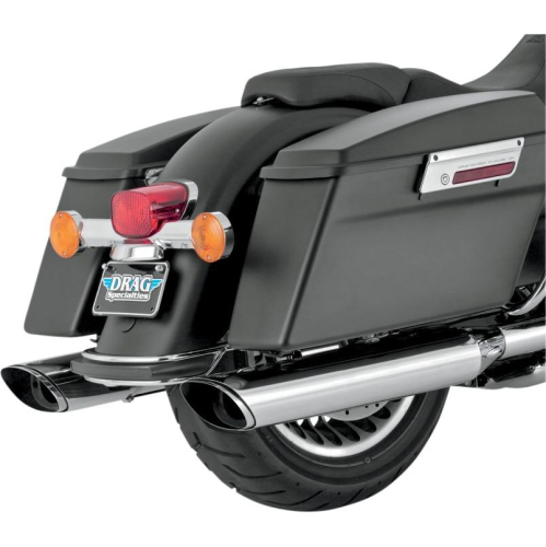 Vance & Hines - Vance & Hines EPA Compliant Twin Slash Slip-Ons - Chrome - 16781