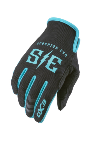 Scorpion - Scorpion Air-Stretch Charge Gloves - G44-065 - Black/Teal - Large