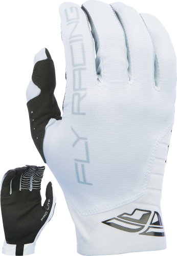 Fly Racing - Fly Racing Pro Lite Gloves (2017) - 370-81413 - White - 13