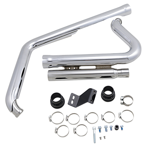 Cobra - Cobra Speedster Exhaust with PowerPort and RacePro Tip - Chrome - 6791