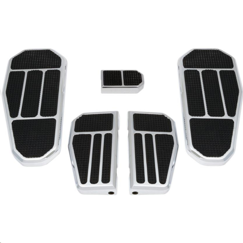 GMA Engineering - GMA Engineering Boot Hill Floorboards Kit - Chrome - GMA-FB-200CK