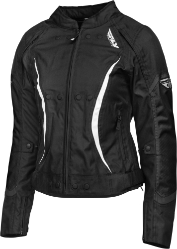 Fly Racing - Fly Racing Butane Womens Jacket - 477-7042XS - Black/White - X-Small