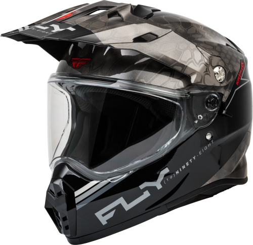 Fly Racing - Fly Racing Trekker Kryptek Conceal Helmet - 73-7027X - Black/Gray/White - X-Large