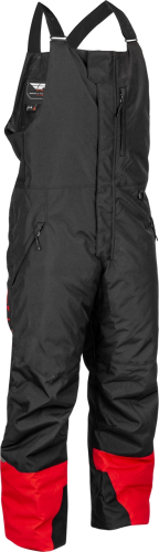 Fly Racing - Fly Racing Outpost Bib - 470-6501L - Black/Red - Large