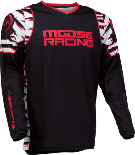 Moose Racing - Moose Racing Qualifier Jersey - 2910-6979 - Black/Red - 3XL