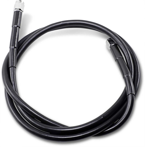 Drag Specialties - Drag Specialties Universal Black Vinyl-Coated Stainless Steel Brake Line - 50in. - 850-BLK