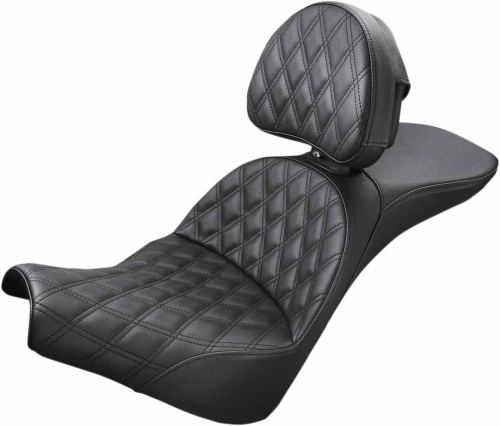 Saddlemen - Saddlemen Explorer LS Touring Seat with Backrest - 818-30-030LS