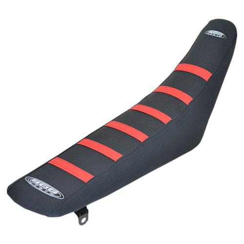 SDG - SDG 6-Rib Gripper Seat Cover - Black/Red Ribs - 95923RK