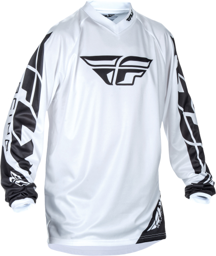 Fly Racing - Fly Racing Universal Jersey (2018) - 370-994S - White - Small