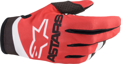 Alpinestars - Alpinestars Radar Gloves - 3561822-3007-S - Red/Matte Blue/Neon - Small