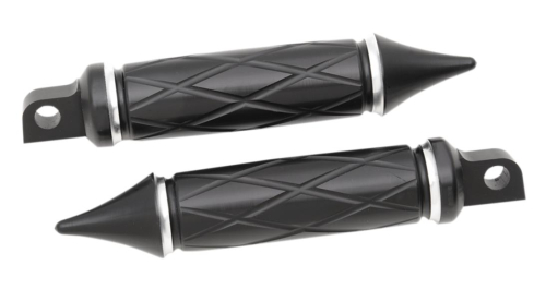 Eddie Trotta Designs - Eddie Trotta Designs Platinum Cut Series Footpegs - Black - TC-780B