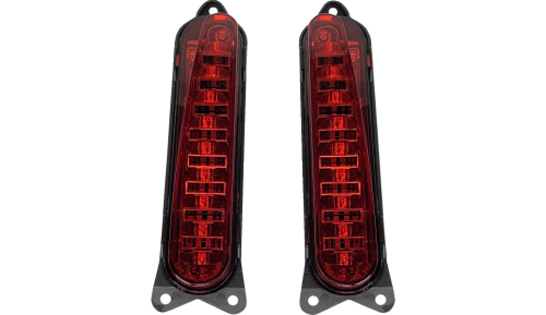 Custom Dynamics - Custom Dynamics Probeam Led Taillights - Red - PB-13-CVO-R