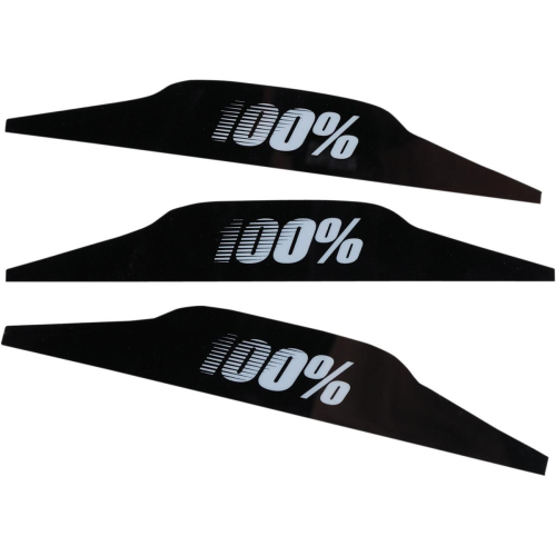 100% - 100% Replacement Mudflap Kit 3 pk. for Speedlab Vision System - 51023-010-02
