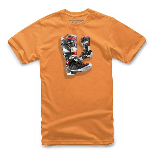 Alpinestars - Alpinestars Tech 7 Boot Youth T-Shirt - 30197200840XL - Orange - X-Large