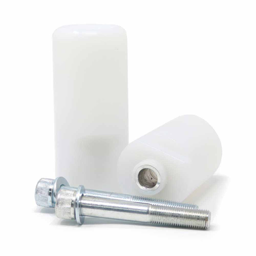 Shogun Motorsports - Shogun Motorsports Frame Slider - White - 750-6810