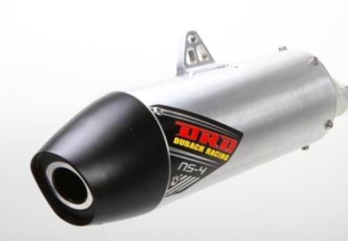 Dubach - Dr D - Dubach - Dr D NS-4 Full System - Aluminum Muffler with Spark Arrestor - Stainless Steel Header - 7697