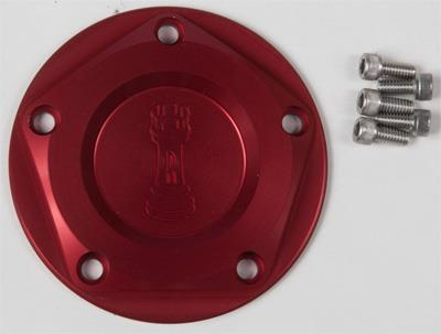 Rooke Customs - Rooke Customs Ignition Cover - Red - R-C1605-T7