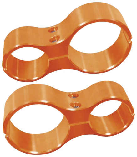 ModQuad - ModQuad Shock Clamps - Orange - RZR-SC-1K-OR