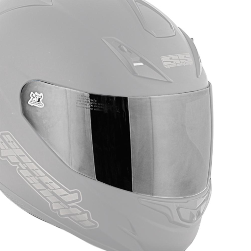 Speed & Strength - Speed & Strength Faceshield for SS1700 Helmet - Silver - 876526