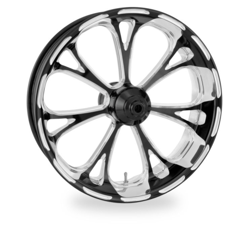 Performance Machine - Performance Machine Virtue Front Wheel (Dual Disc) - 18in. x 5.5in. - Platinum Cut - 1204-7814P-VIR-BMP