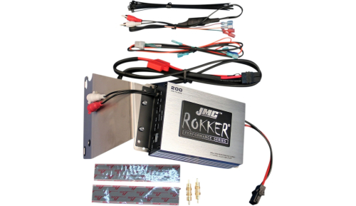 J&M - J&M ROKKER 200 W 2-Channel Amplifier Kit - JMRA-2000HR06