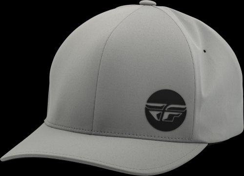 Fly Racing - Fly Racing Fly Delta Hat - 351-0117L - Light Gray/Black - LG-XL