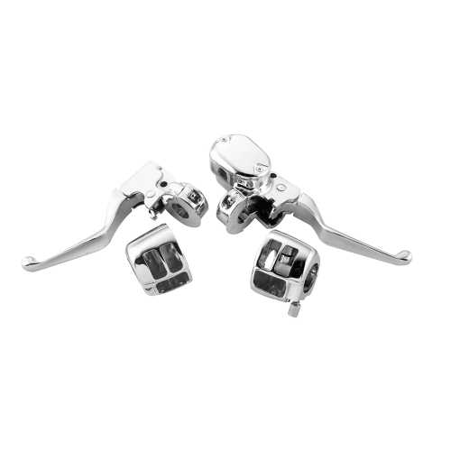 Bikers Choice - Bikers Choice Handlebar Control Kit without Chrome Switches - 26-086