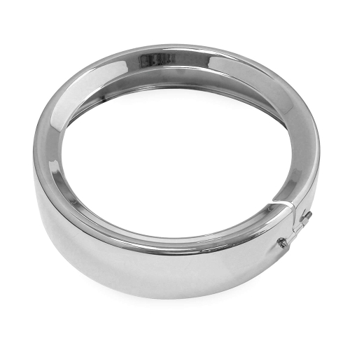 Bikers Choice - Bikers Choice 7in. Headlight Trim Ring for Headlight - Chrome - 160340