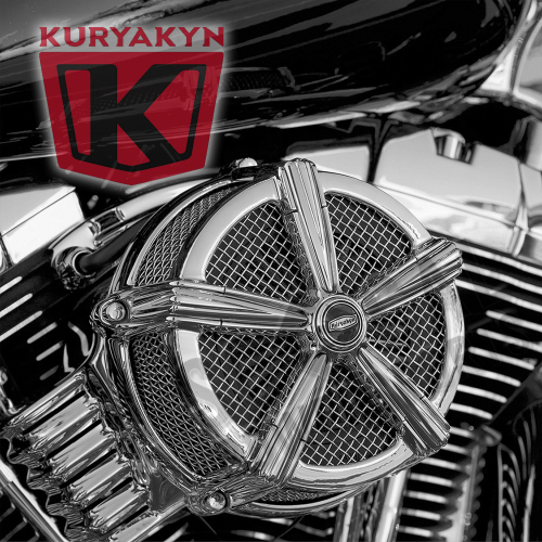 Kuryakyn - Kuryakyn Mach 2 Air Cleaner - Chrome - 9871