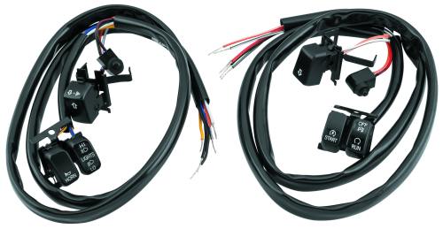 Twin Power - Twin Power Handlebar Switch Kit - Black - 370200