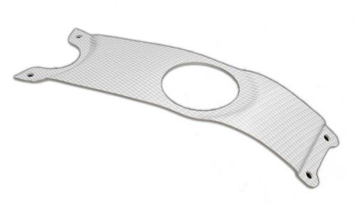 Maier Mfg - Maier Mfg Tank Cover - White Carbon Fiber - 18987-31