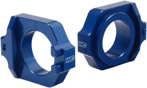 Works Connection - Works Connection Elite Axle Blocks - Blue - 17-200