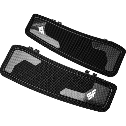 SLYFOX - SLYFOX Driver Floorboards - Black Anodized - SF-905-00-1