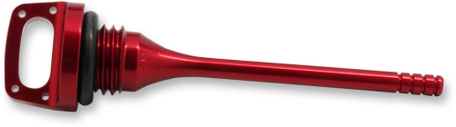Works Connection - Works Connection Oil Filler Plug - Dipstick Style - Red - 24-216