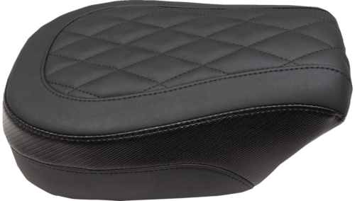 Mustang - Mustang Standard Touring Passenger Seat - Diamond Stich - Black - 88204