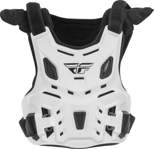 Fly Racing - Fly Racing Revel Roost CE Rated Youth Guards - 36-16059 - White - OSFM