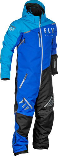 Fly Racing - Fly Racing Cobalt Shell Monosuit - 470-4360M - Blue/Gray - Medium