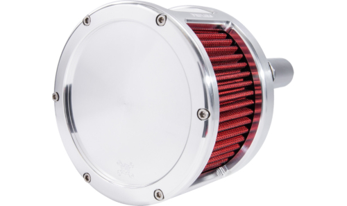 Feuling - Feuling BA Race Series Air Cleaner Kit - Solid Cover - Red Filter - Raw Finish - 5421