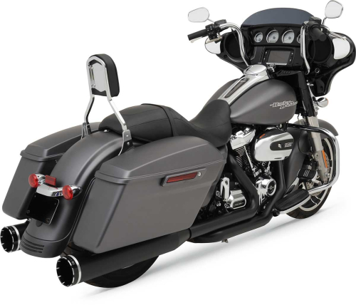 Khrome Werks - Khrome Werks 2-Into-2 Two-Step Crossover Header System - Tracer Billet Tip - Black - 200810