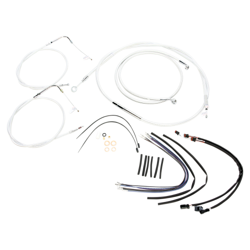 Magnum - Magnum Caliber Ape Hanger Handlebar Installation Kit - 14in. - Chrome - 38827-114