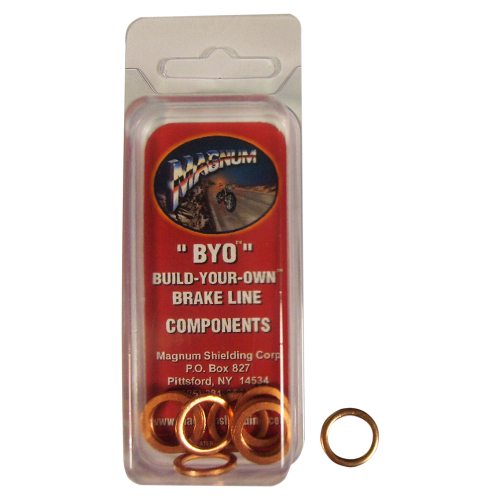Magnum - Magnum Build Your Own Brake Line Copper Crush Washers - 10mm - 392910